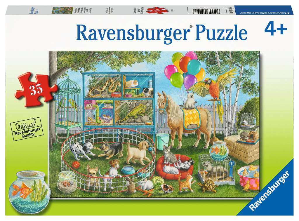 Ravensburger 35 Piece Puzzle | Pet Fair Fun - STEAM Kids Brisbane