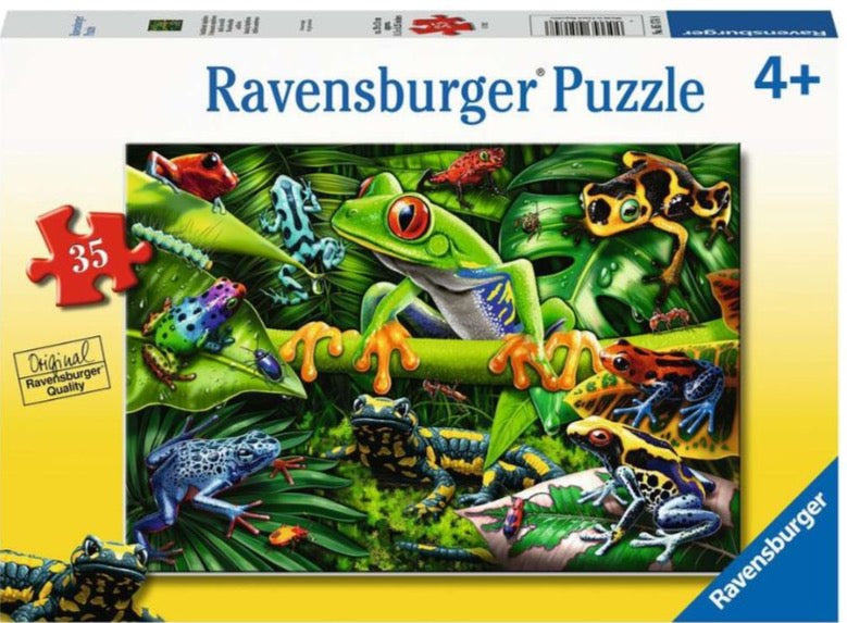 Ravensburger Amazing Amphibians 35 Piece Puzzle - STEAM Kids Brisbane