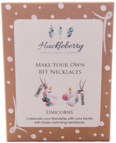 Huckleberry Make Your Own BFF Necklaces: Unicorn Buddies - STEAM Kids Brisbane