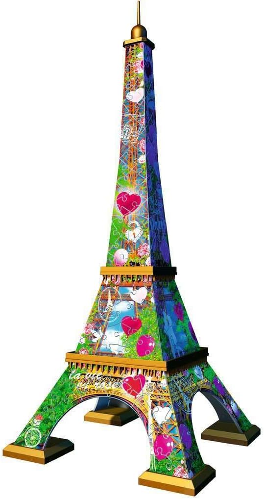 Ravensburger 3D Puzzle | Eiffel Tower Love Edition 216pc - STEAM Kids Brisbane