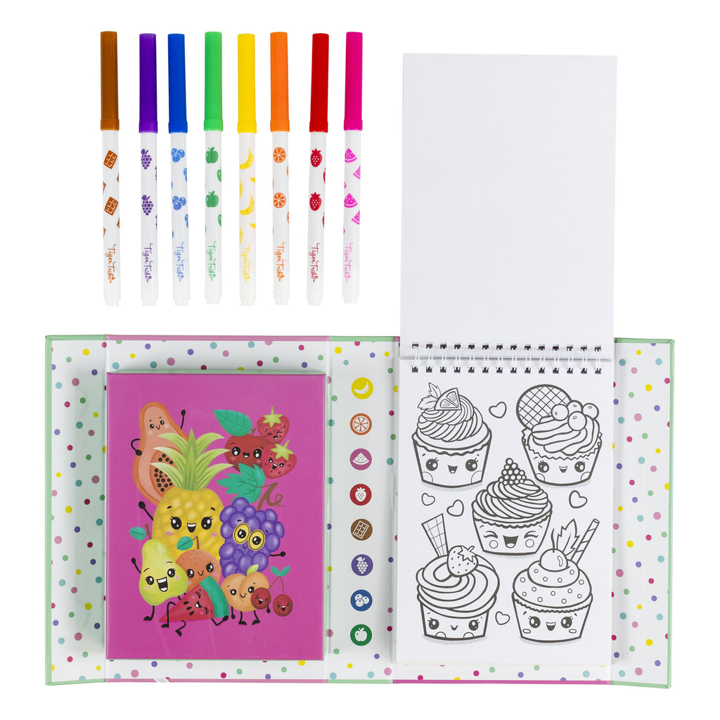 Scented Colouring - Fruity Cutie | Tiger Tribe - STEAM Kids Brisbane