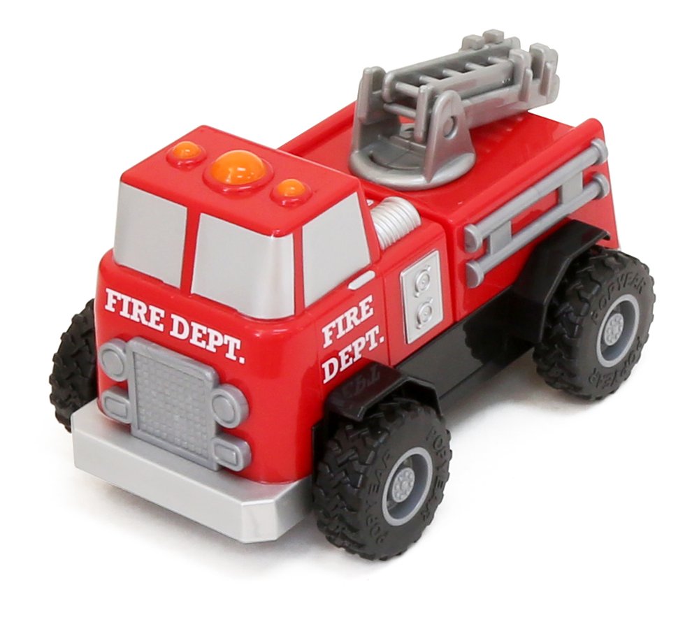 Magnetic Build A Truck - Fire and Rescue - STEAM Kids Brisbane