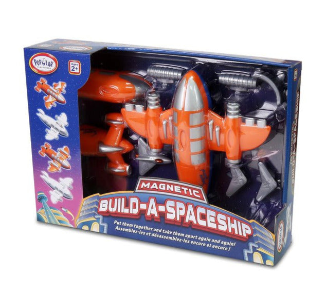 Magnetic Build A Spaceship - STEAM Kids Brisbane