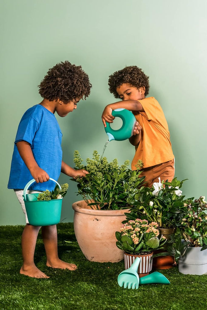 Quut Cana 19cm Small Reversible 0.5 Litre Watering Can | Garden Green - STEAM Kids Brisbane