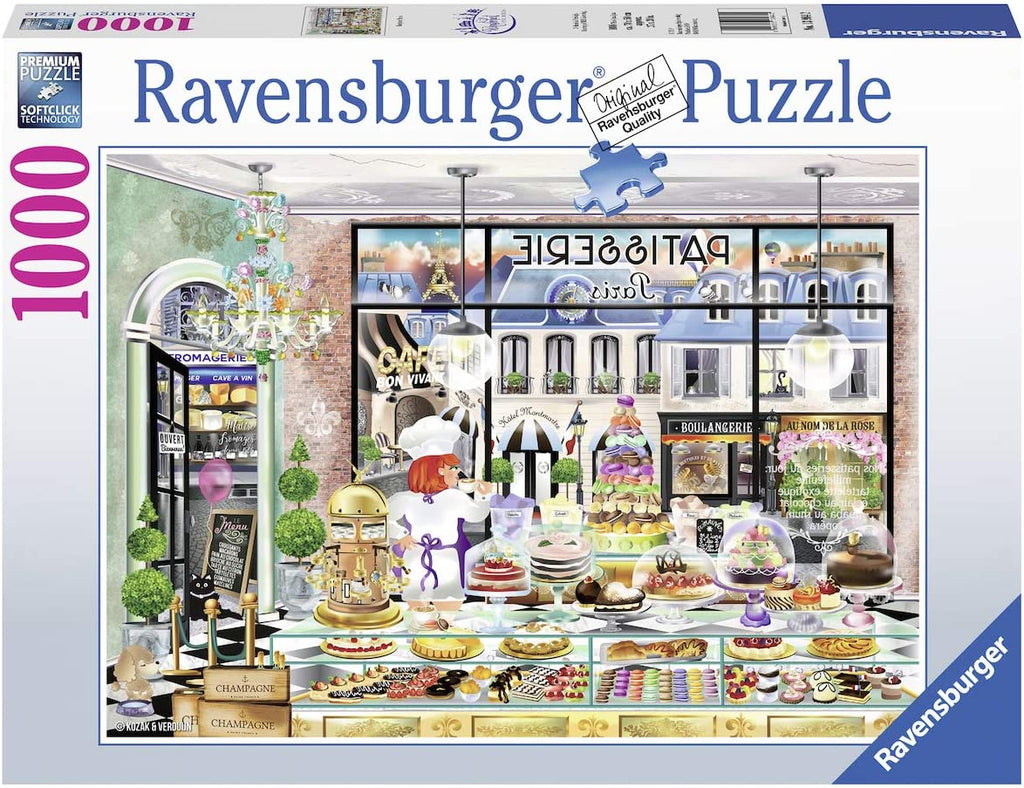 Ravensburger Bonjour Paris 1000 Piece Jigsaw Puzzle - STEAM Kids Brisbane