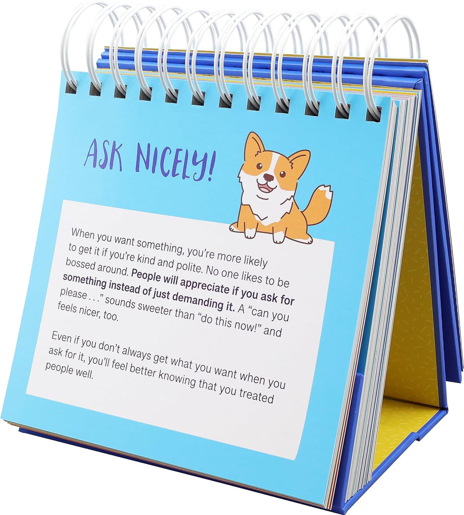 Manners and Social Skills Flip Book - STEAM Kids Brisbane