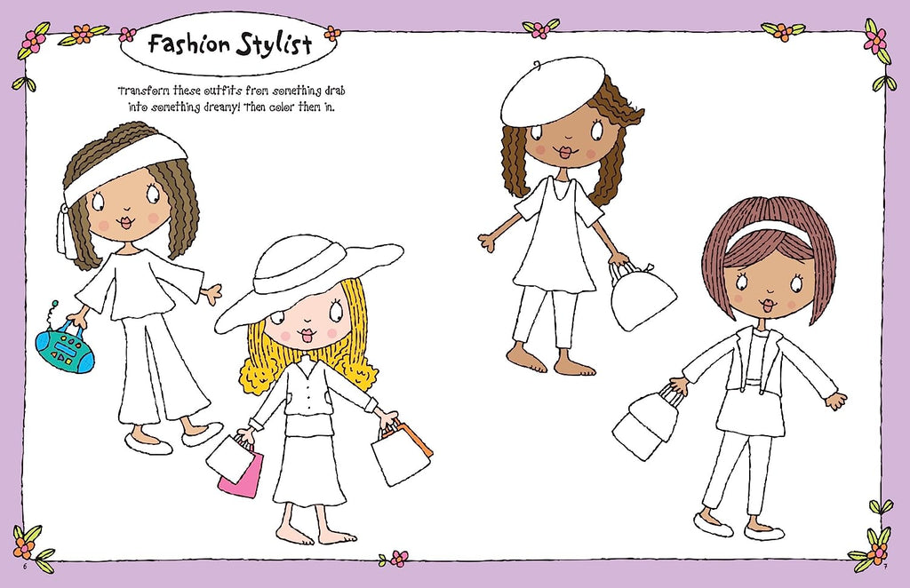 Kids Unplugged Fashion Activity Book | By Simon Abbott - STEAM Kids Brisbane