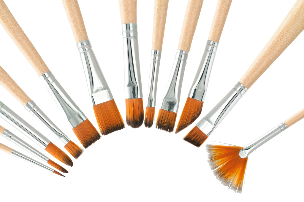 Artist's Set of 12 Nylon Brushes | Studio Series - STEAM Kids Brisbane