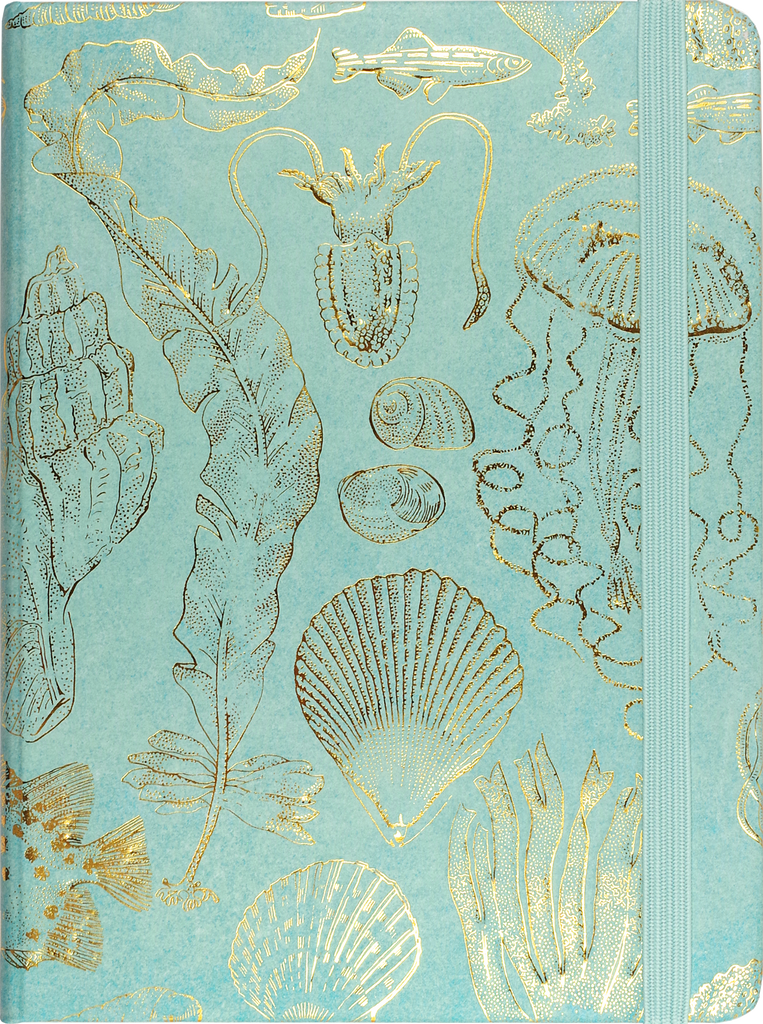 Sealife Sketches Lined Hardcover Journal - STEAM Kids Brisbane