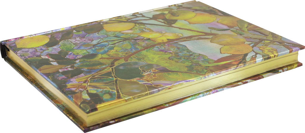 Tiffany Lemon Tree Lined Hardcover Journal - STEAM Kids Brisbane