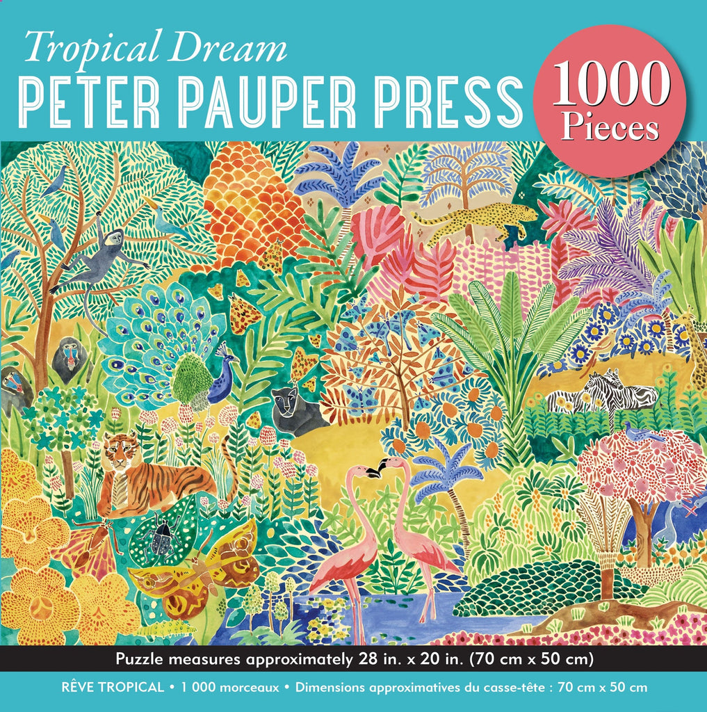 Tropical Dream 1000 Piece Jigsaw Puzzle - STEAM Kids Brisbane