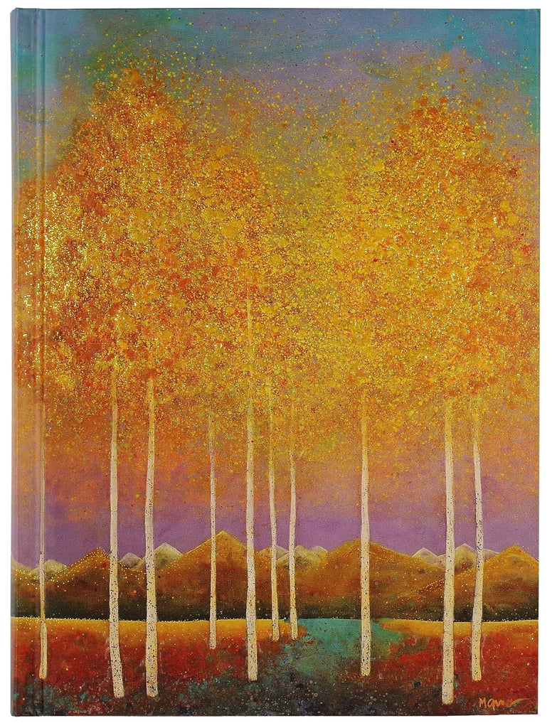 Moonlit Aspens Lined Hardcover Journal - STEAM Kids Brisbane