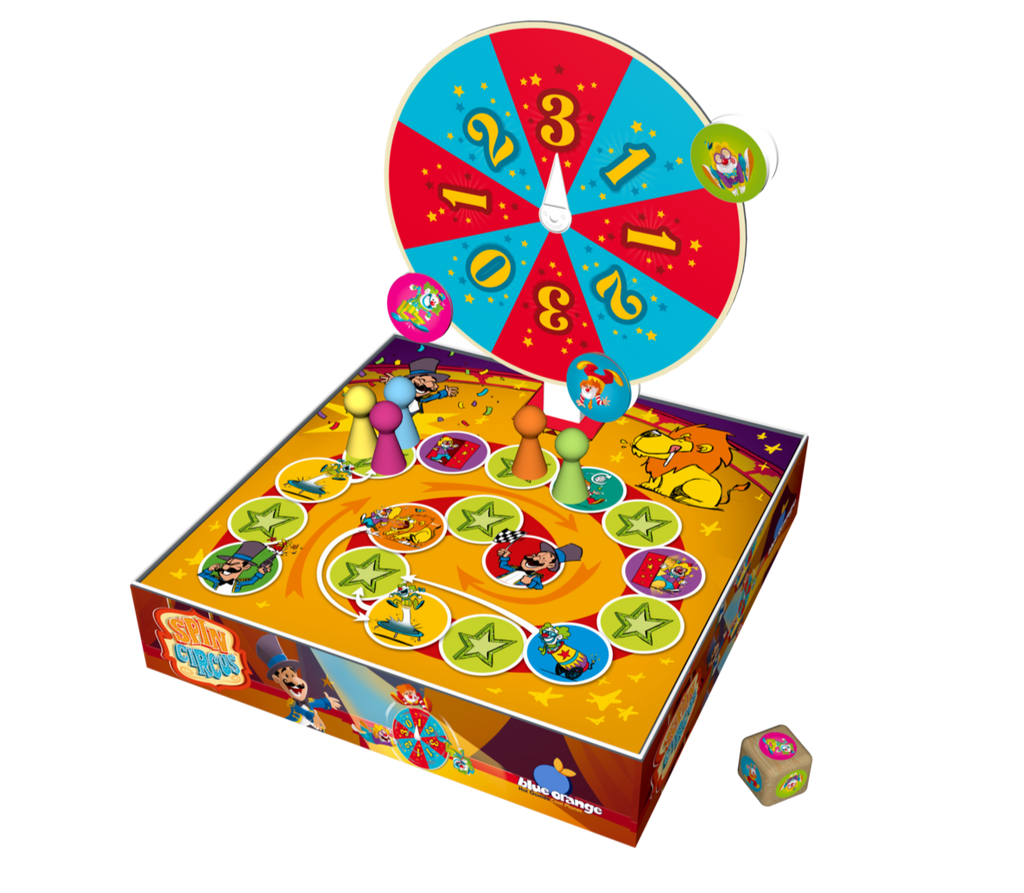 Spin Circus Game | Blue Orange - STEAM Kids Brisbane