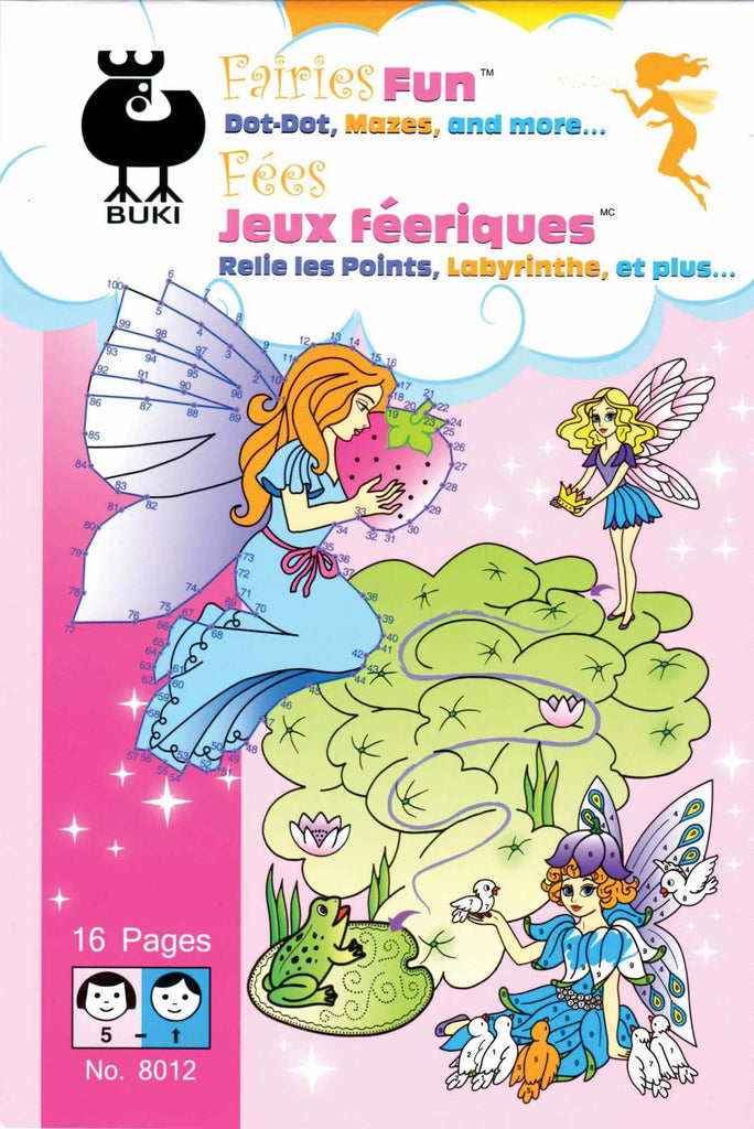 Buki Fairies - Fairies Fun Activity Book - STEAM Kids Brisbane