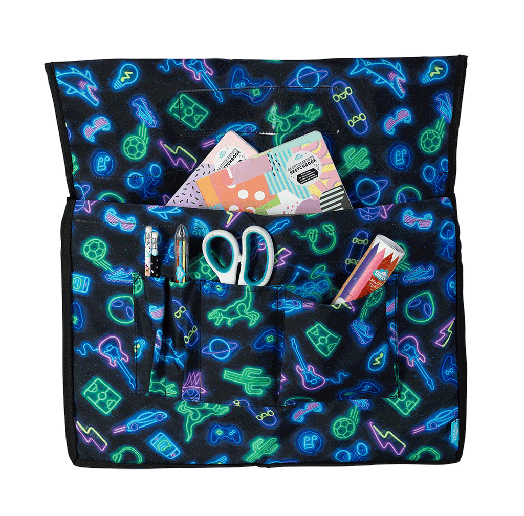 Chair Bag Organiser Neon Life | Spencil - STEAM Kids Brisbane