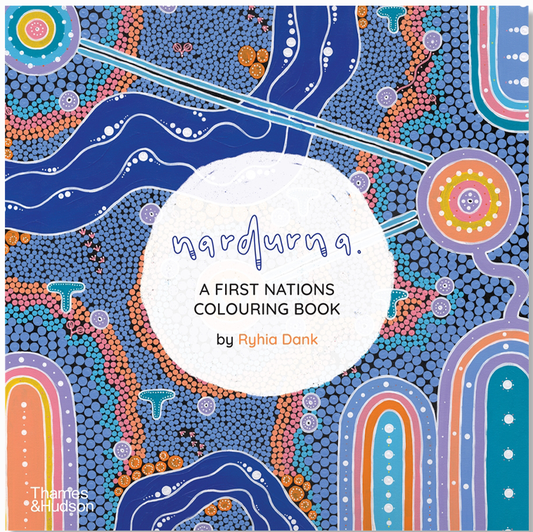 Nardurna. A First Nations Colouring Book - By Ryhia Dank - STEAM Kids Brisbane