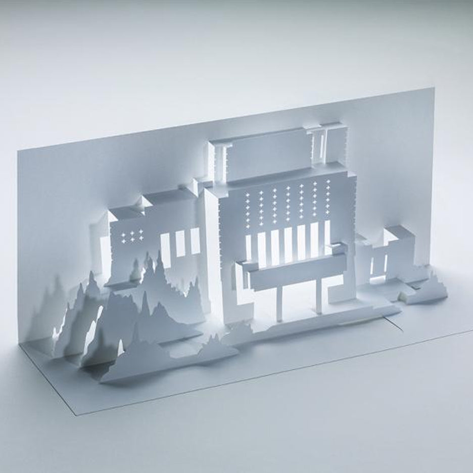 Frank Lloyd Wright Paper Models: 14 Kirigami Buildings - STEAM Kids Brisbane