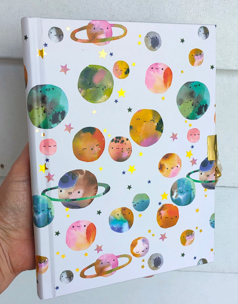 Space Locking Journal | Peter Pauper Press - STEAM Kids Brisbane