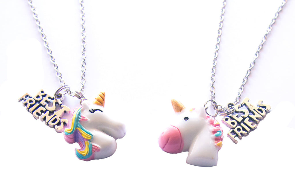 Huckleberry Make Your Own BFF Necklaces: Unicorn Buddies - STEAM Kids Brisbane