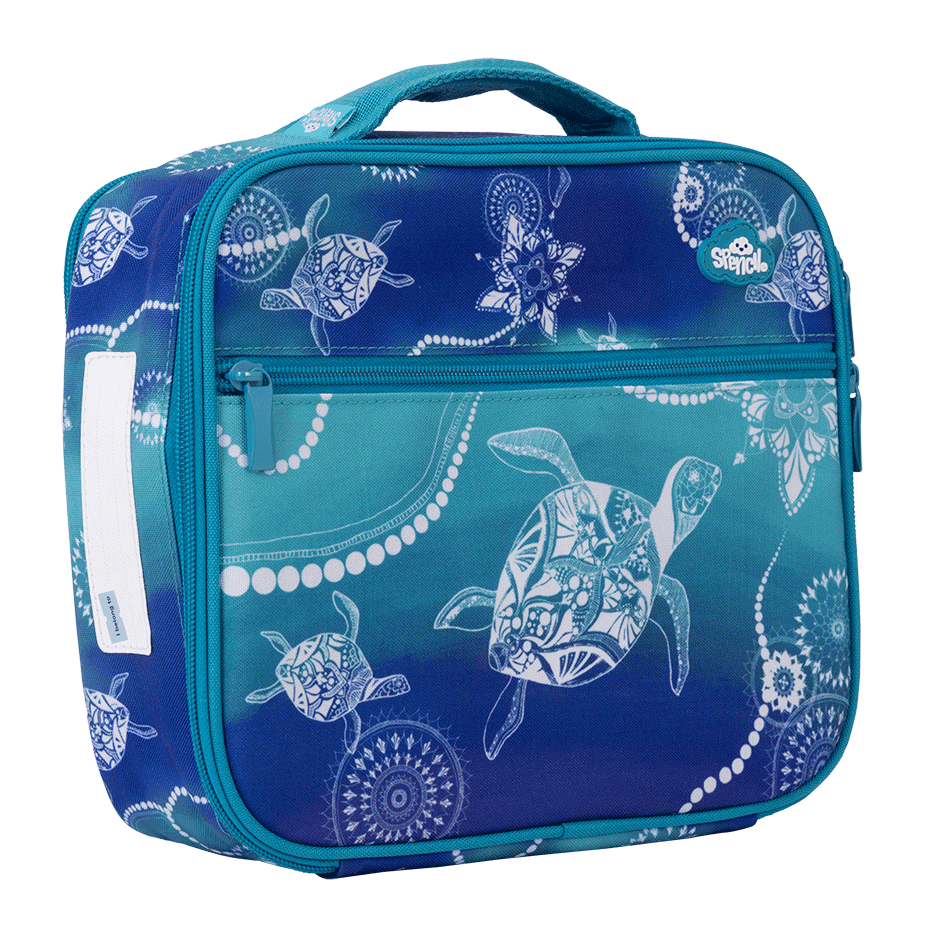 Spencil Big Cooler Lunch Bag  - Turtle of Life | Insulated Lunch Box - STEAM Kids Brisbane