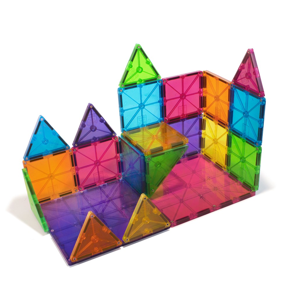 Magna Tiles Classic - 32 Piece Magnetic Construction Set - STEAM Kids Brisbane