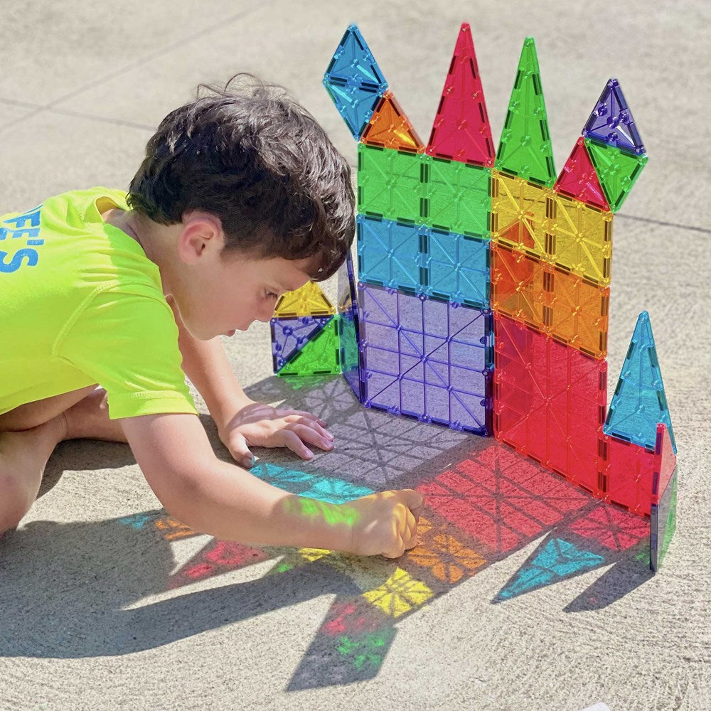 Magna Tiles Classic - 32 Piece Magnetic Construction Set - STEAM Kids Brisbane