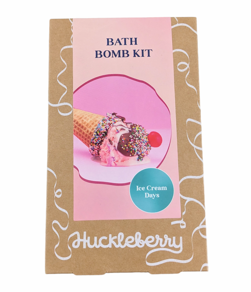 Huckleberry Make Your Own Bath Bomb Kit: Ice Cream Days - STEAM Kids Brisbane