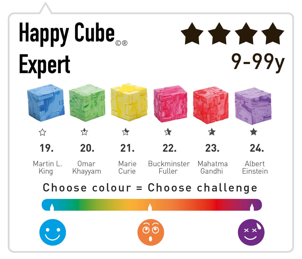 Happy Cube Expert - Singles | Smart Games - STEAM Kids Brisbane