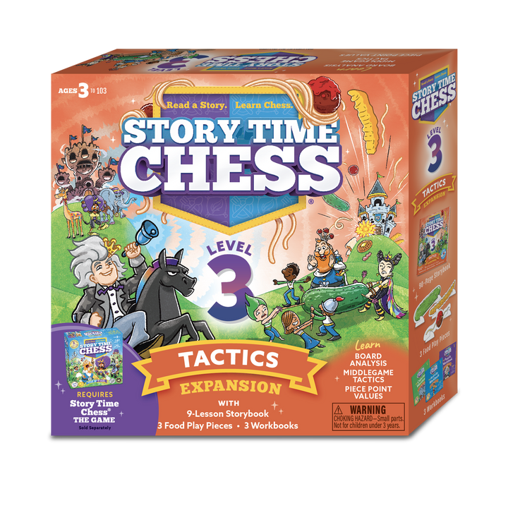 Story Time Chess - Level 3 Tactics Expansion - STEAM Kids Brisbane