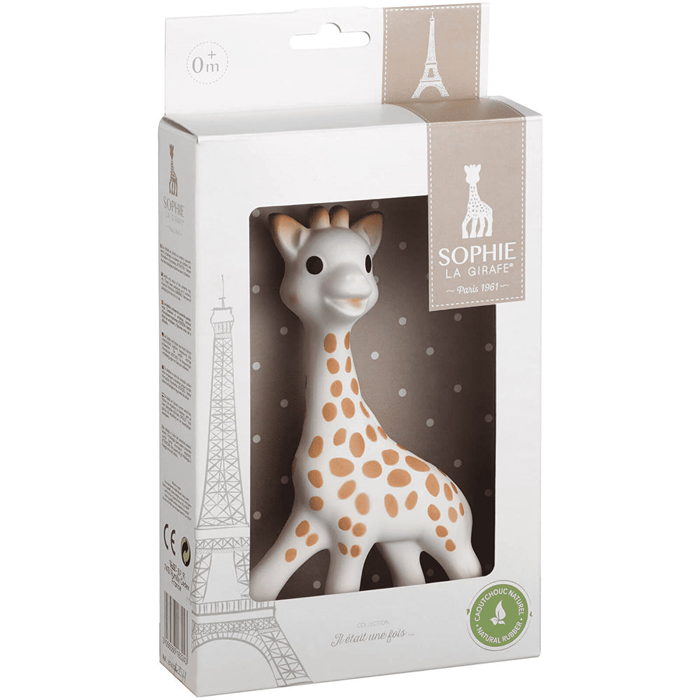 Sophie The Giraffe Teether in Gift Box - 100% Natural Rubber - STEAM Kids Brisbane