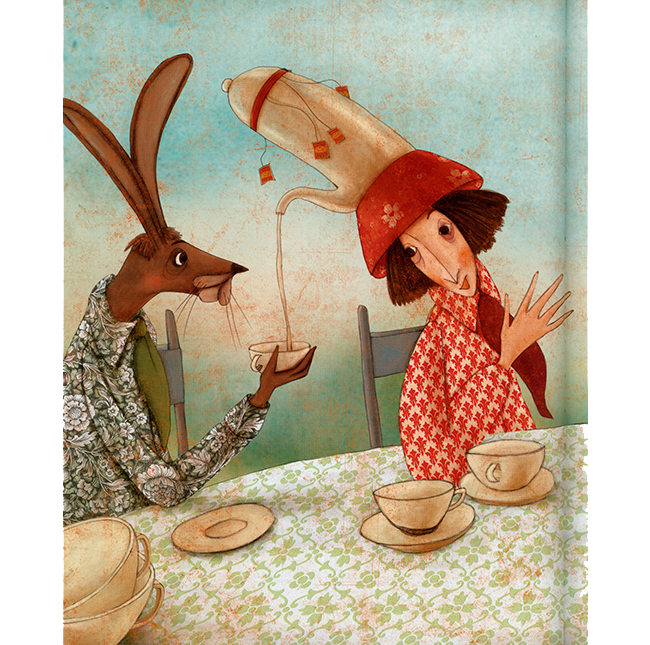 Alice in Wonderland - Illustrated by Manuela Adreani (Large Edition) - STEAM Kids Brisbane