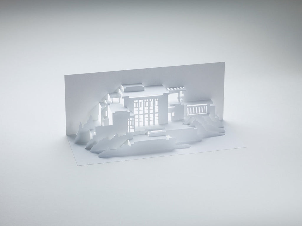 Frank Lloyd Wright Paper Models: 14 Kirigami Buildings - STEAM Kids Brisbane