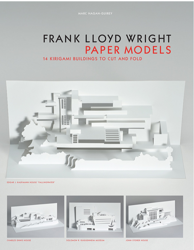 Frank Lloyd Wright Paper Models: 14 Kirigami Buildings - STEAM Kids Brisbane