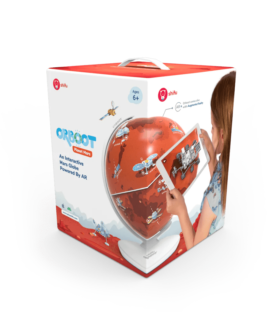 Orboot Mars Interactive Globe | PlayShifu - STEAM Kids Brisbane