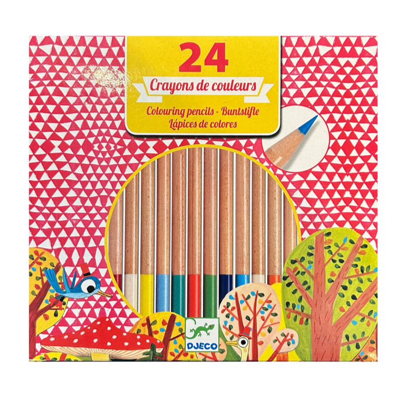 Djeco Colouring Pencils | Pack of 24 - STEAM Kids Brisbane