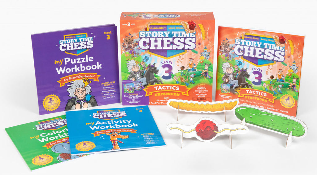 Story Time Chess - Level 3 Tactics Expansion - STEAM Kids Brisbane