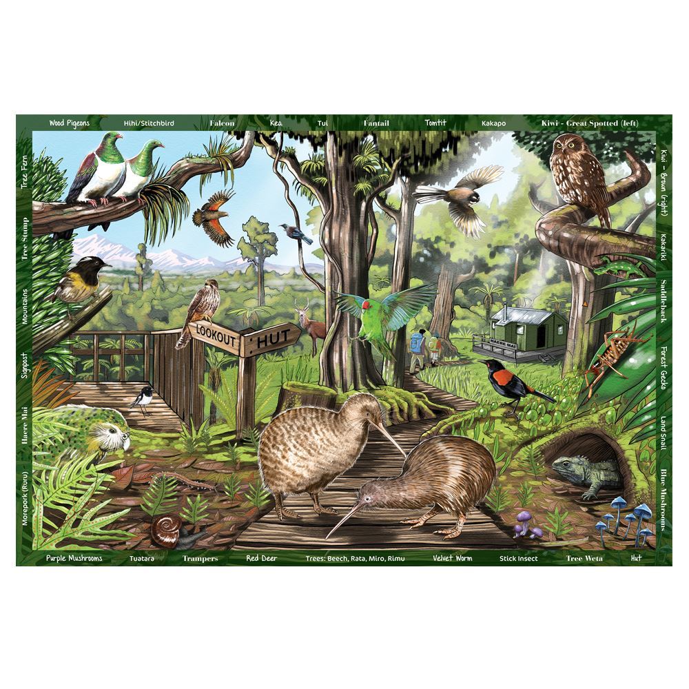 Holdson Seek & Find 300XL piece puzzle - The Forrest - STEAM Kids 