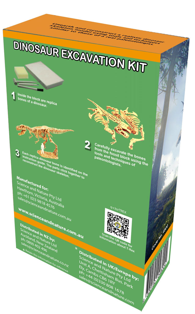 Discover Science / T-Rex Excavation Kit - STEAM Kids 