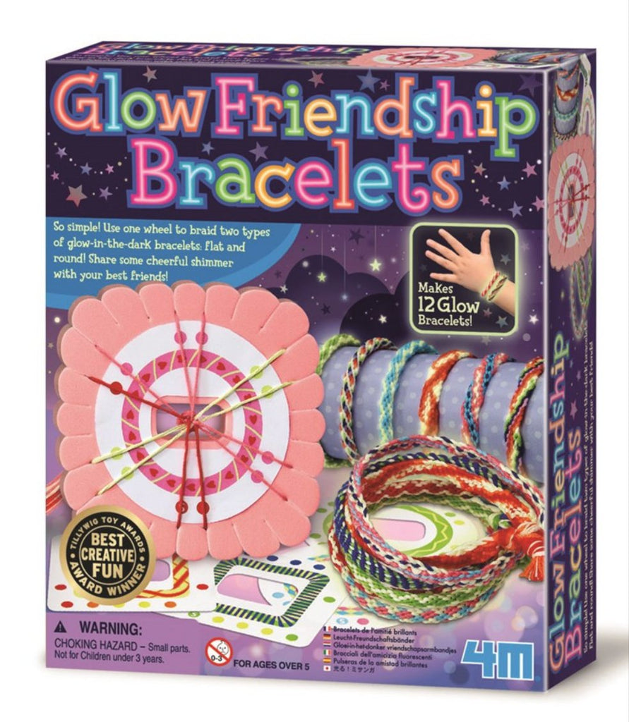 Glow Friendship Bracelets | 4M - STEAM Kids Brisbane