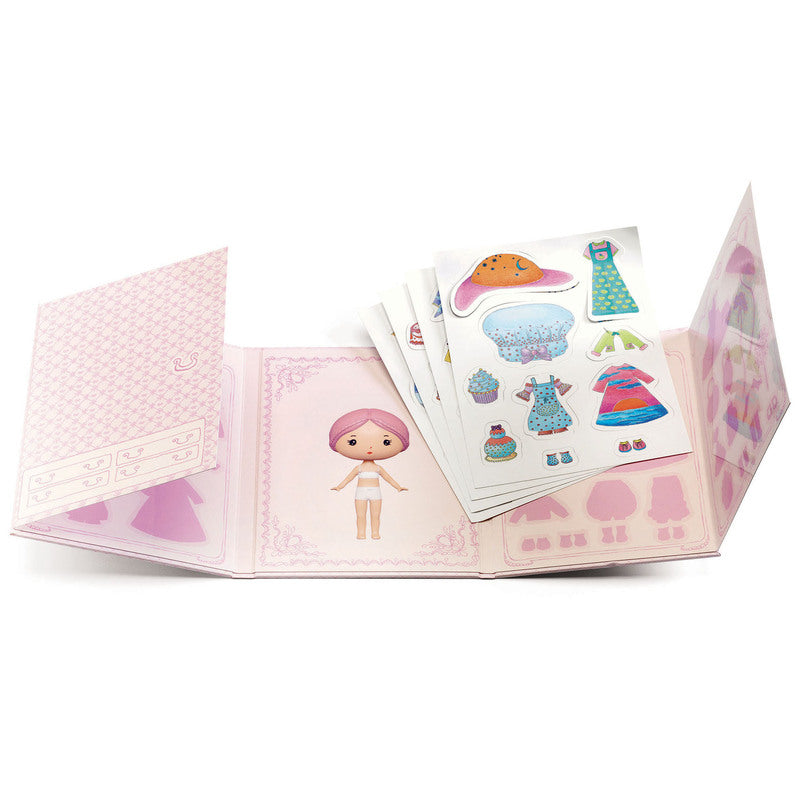 Tinyly  |  Miss Lilypink Tinyly Removable Stickers Set - STEAM Kids 