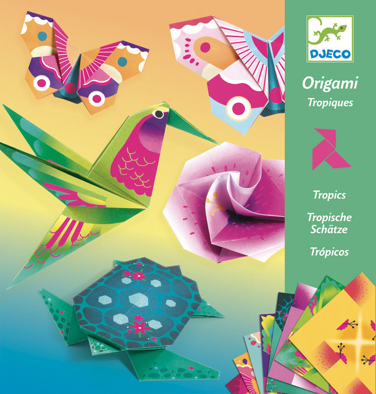 Djeco Origami Tropics - STEAM Kids Brisbane