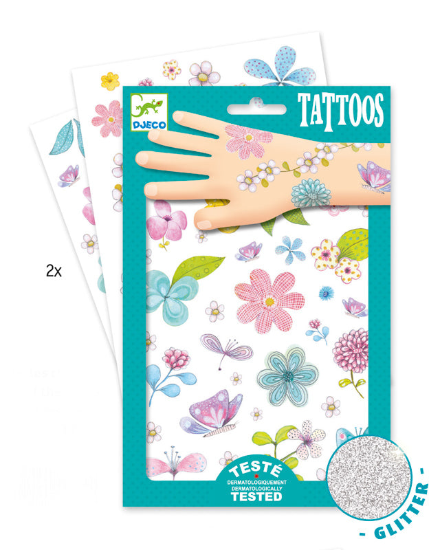 Fair Flowers Of The Field Tattoos | Djeco - STEAM Kids Brisbane