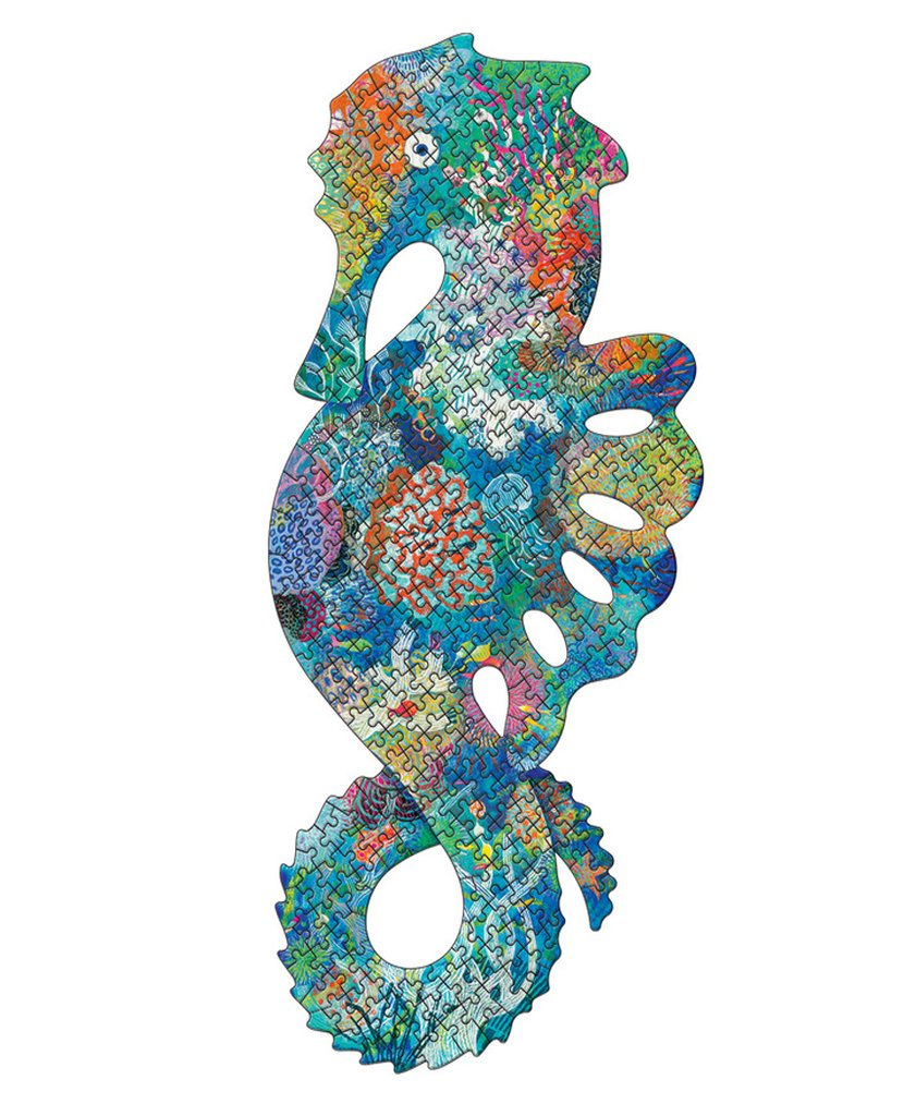 Djeco Puzzle Art Sea Horse 350 piece Puzzle - STEAM Kids Brisbane