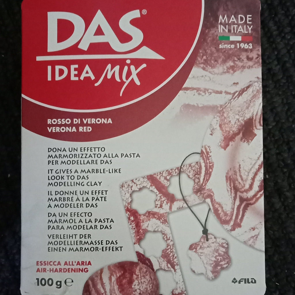 DAS Ideas Mix Clay Verona Red - STEAM Kids Brisbane