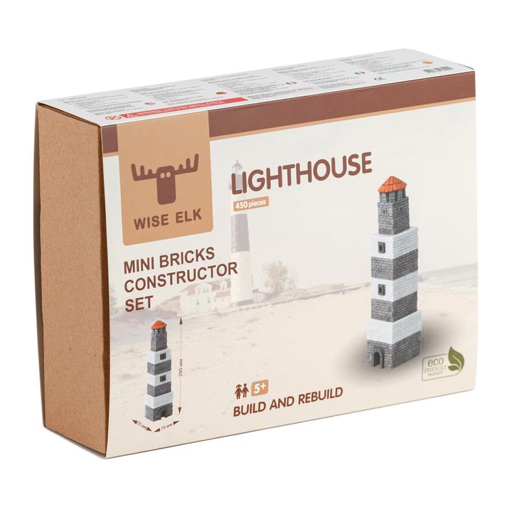 Wise Elk Mini Bricks North Shore Lighthouse - STEAM Kids 