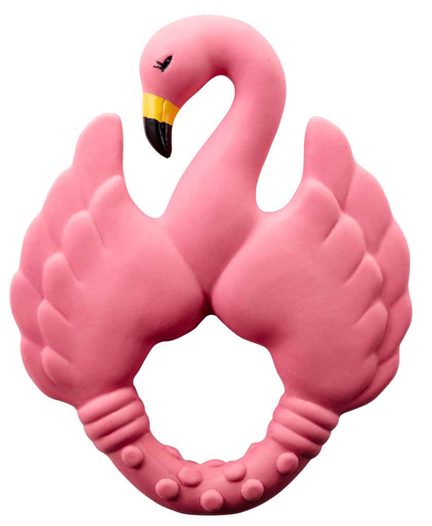 Flamingo Teething Ring | Natruba - STEAM Kids 
