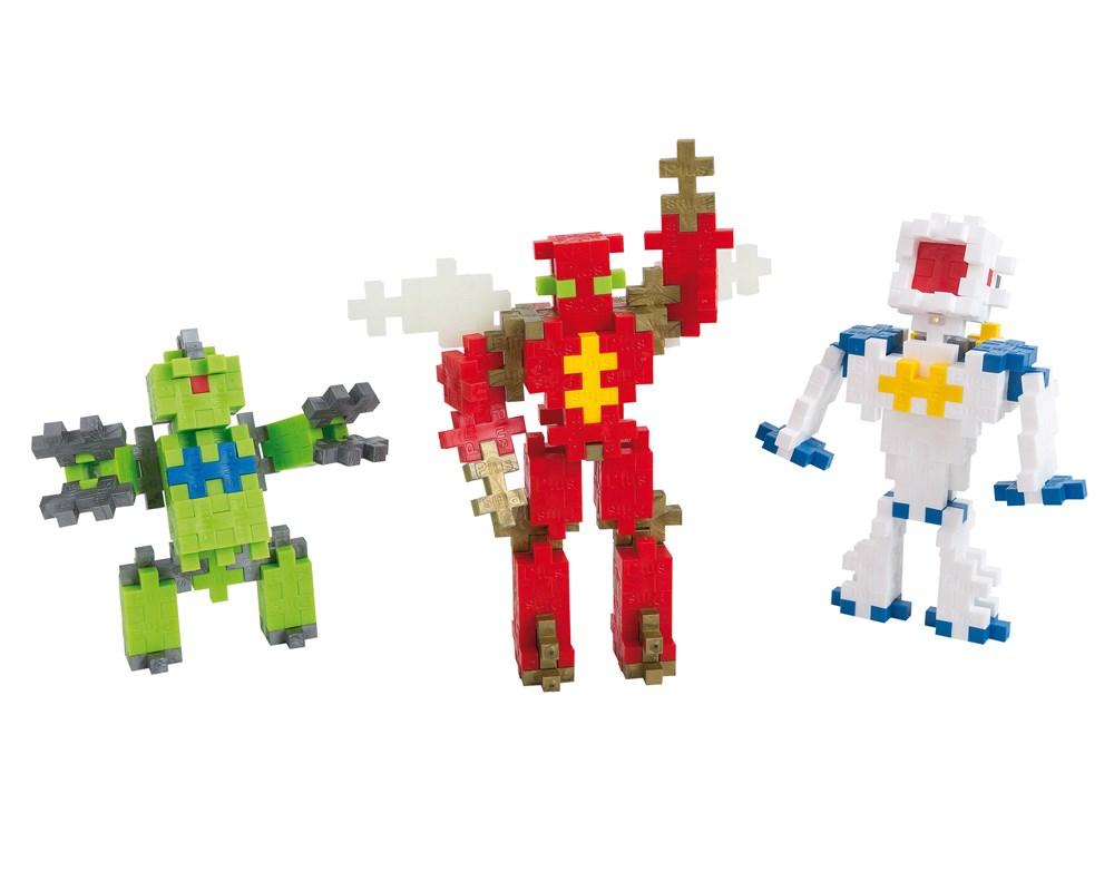 Plus Plus Robot | Basic Colours | 170 Pieces - STEAM Kids 