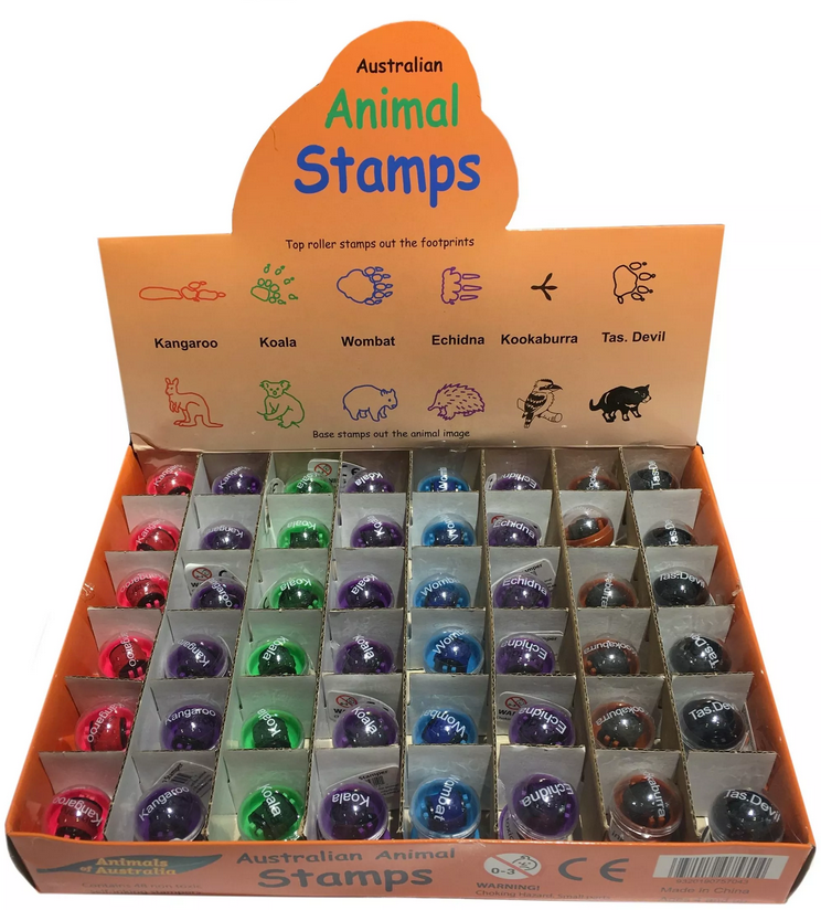 Science and Nature - Australian Animal Stamps - STEAM Kids 