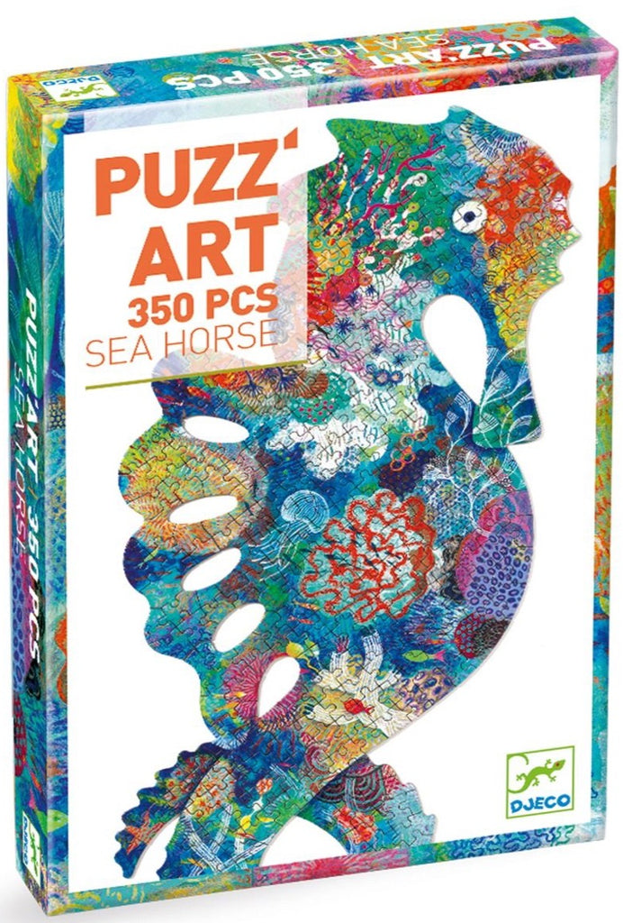 Djeco Puzzle Art | Sea Horse 350 Piece Puzzle || - STEAM Kids 